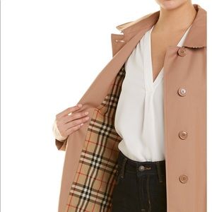 BURBERRY Crossway Belted Trench Coat Size US 12 jacket